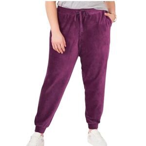 NEW Vince Camuto Bold Impact joggers  pants 3x violet purple